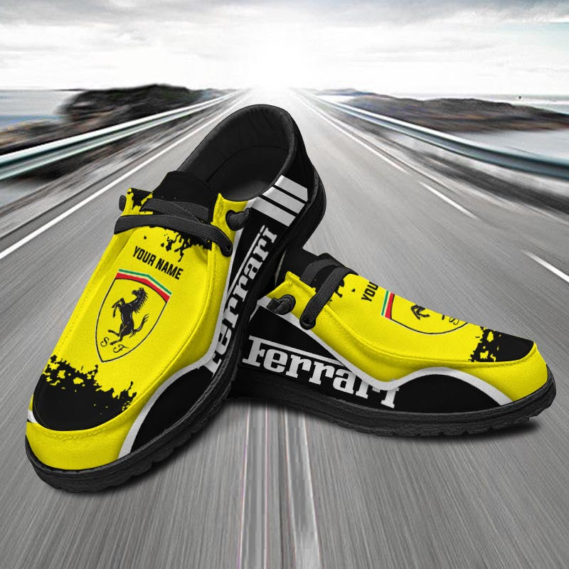 Ferrari Lace Up Loafers 2026