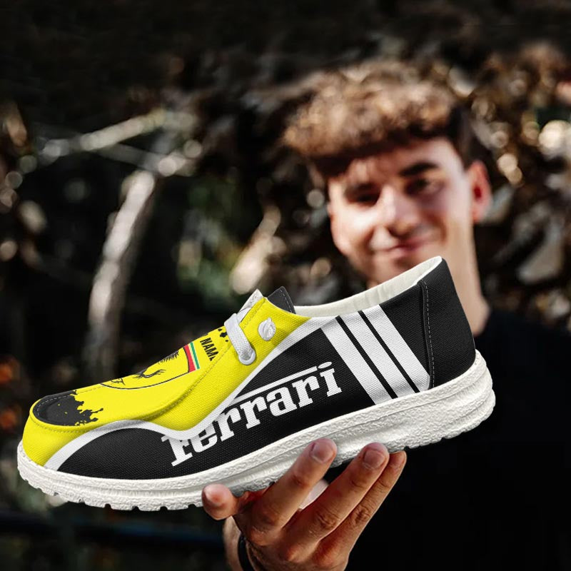 Ferrari Lace Up Loafers 2026