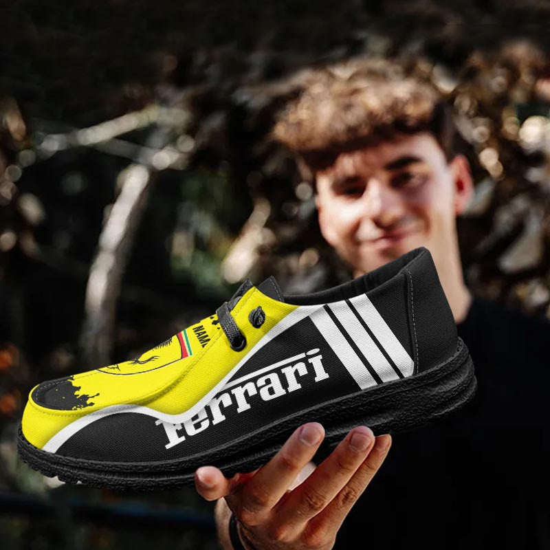 Ferrari Lace Up Loafers 2026