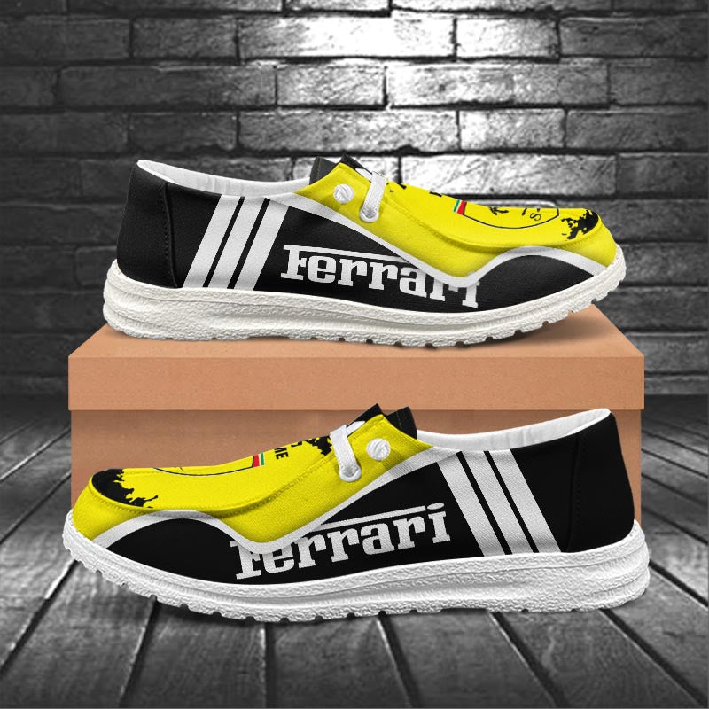 Ferrari Lace Up Loafers 2026