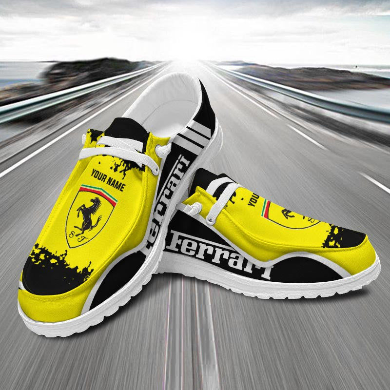 Ferrari Lace Up Loafers 2026