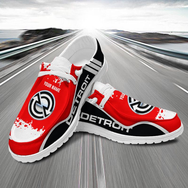 Detroit Diesel Lace Up Loafers 2026