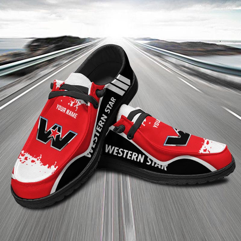 Western Star Lace Up Loafers 2026
