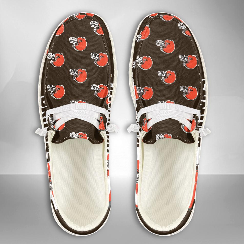 Healalio Cleveland Browns Lace Up Loafers 2026