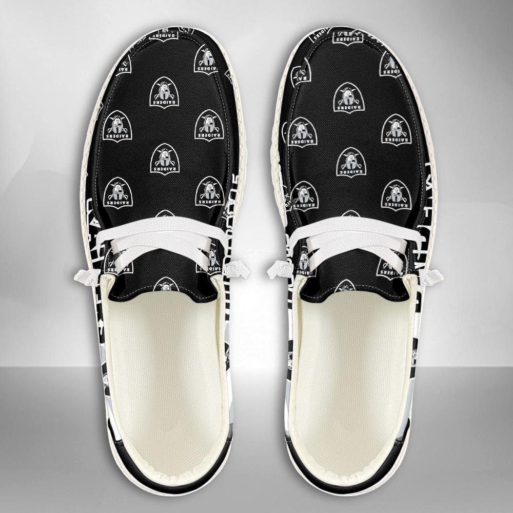 Healalio Las Vegas Raiders Lace Up Loafers 2026