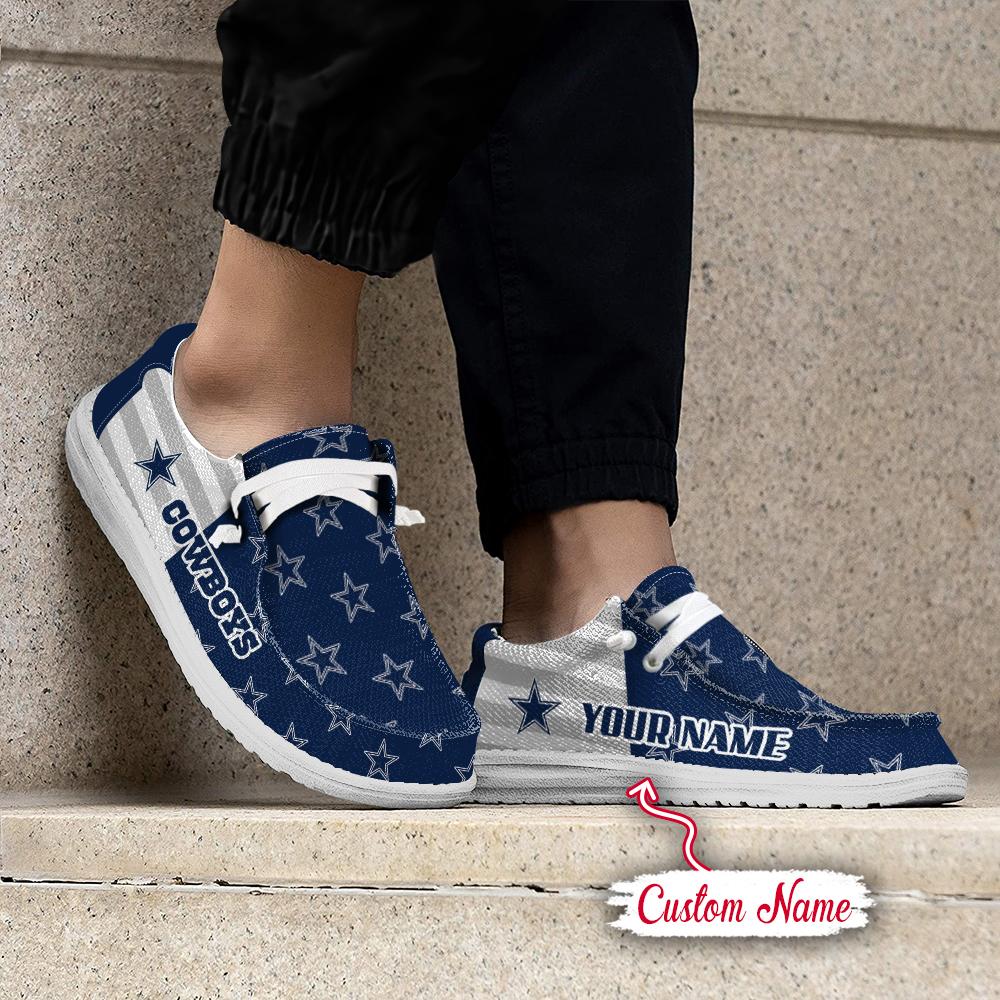 Healalio Dallas Cowboys Lace Up Loafers 2026
