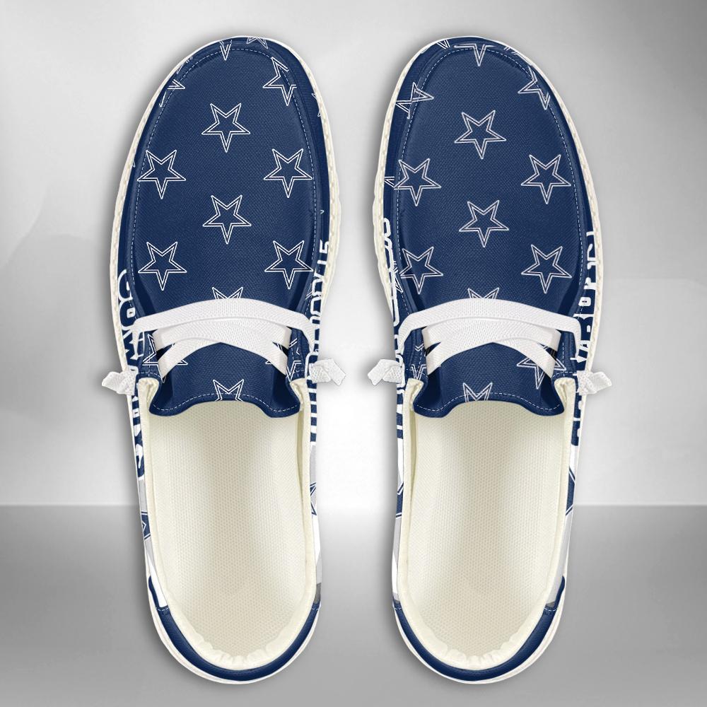 Healalio Dallas Cowboys Lace Up Loafers 2026