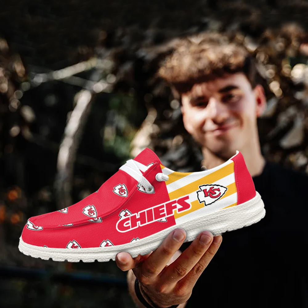 Healalio Kansas City Chiefs Lace Up Loafers 2026