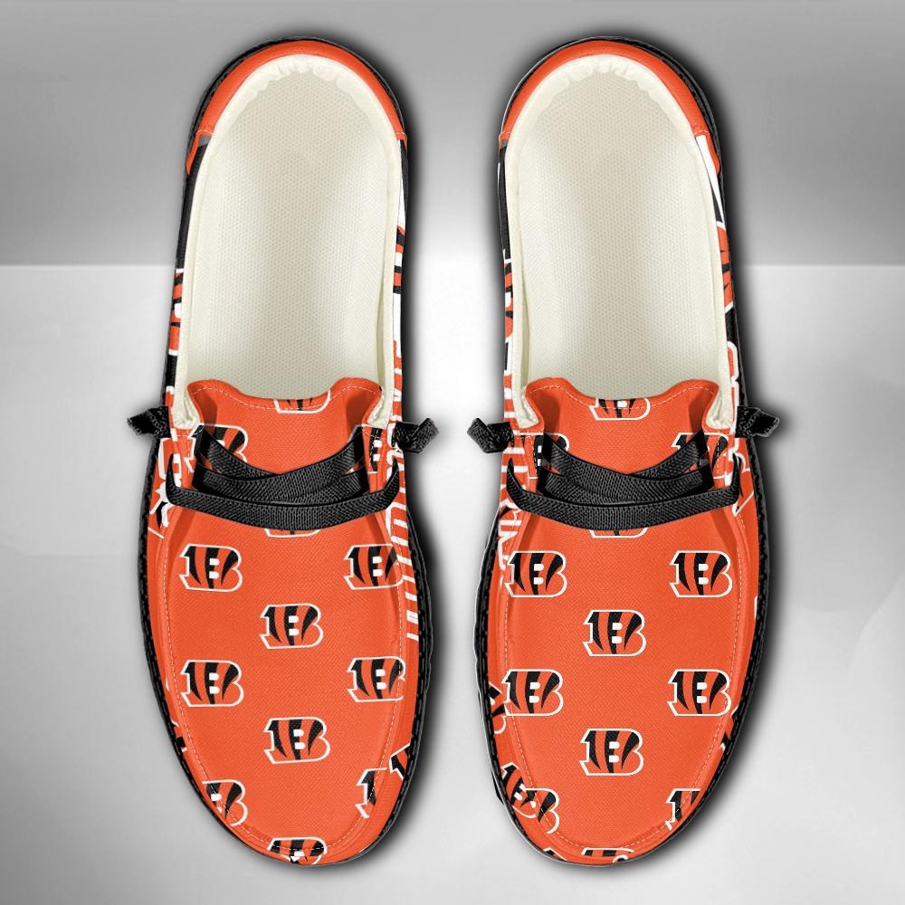 Healalio Cincinnati Bengals Lace Up Loafers 2026