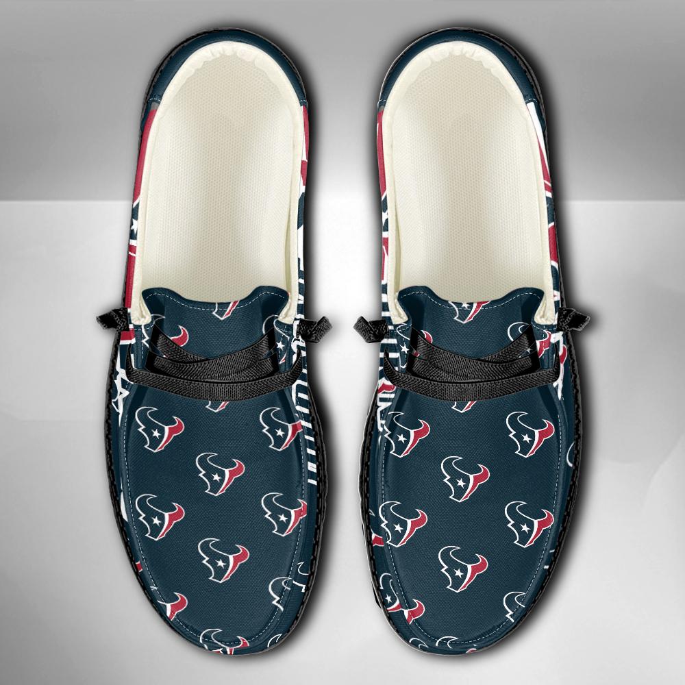 Healalio Houston Texans Lace Up Loafers 2026