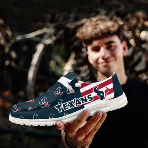 Healalio Houston Texans Lace Up Loafers 2026