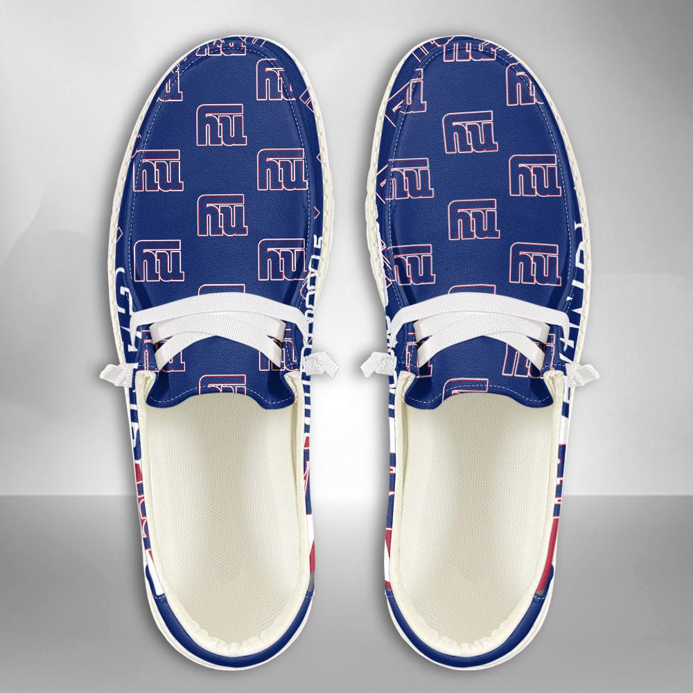 Healalio New York Giants Lace Up Loafers 2026
