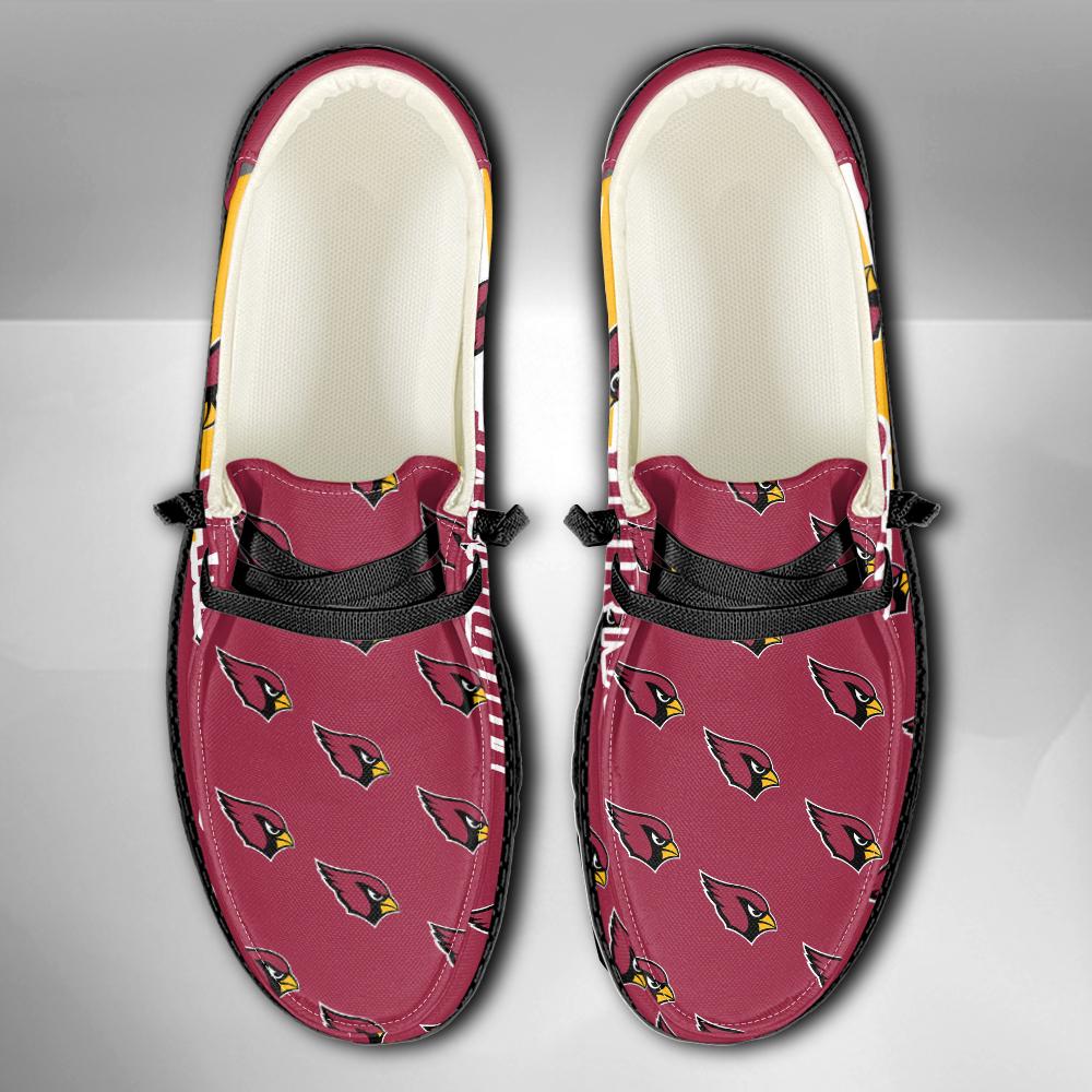 Healalio Arizona Cardinals Lace Up Loafers 2026