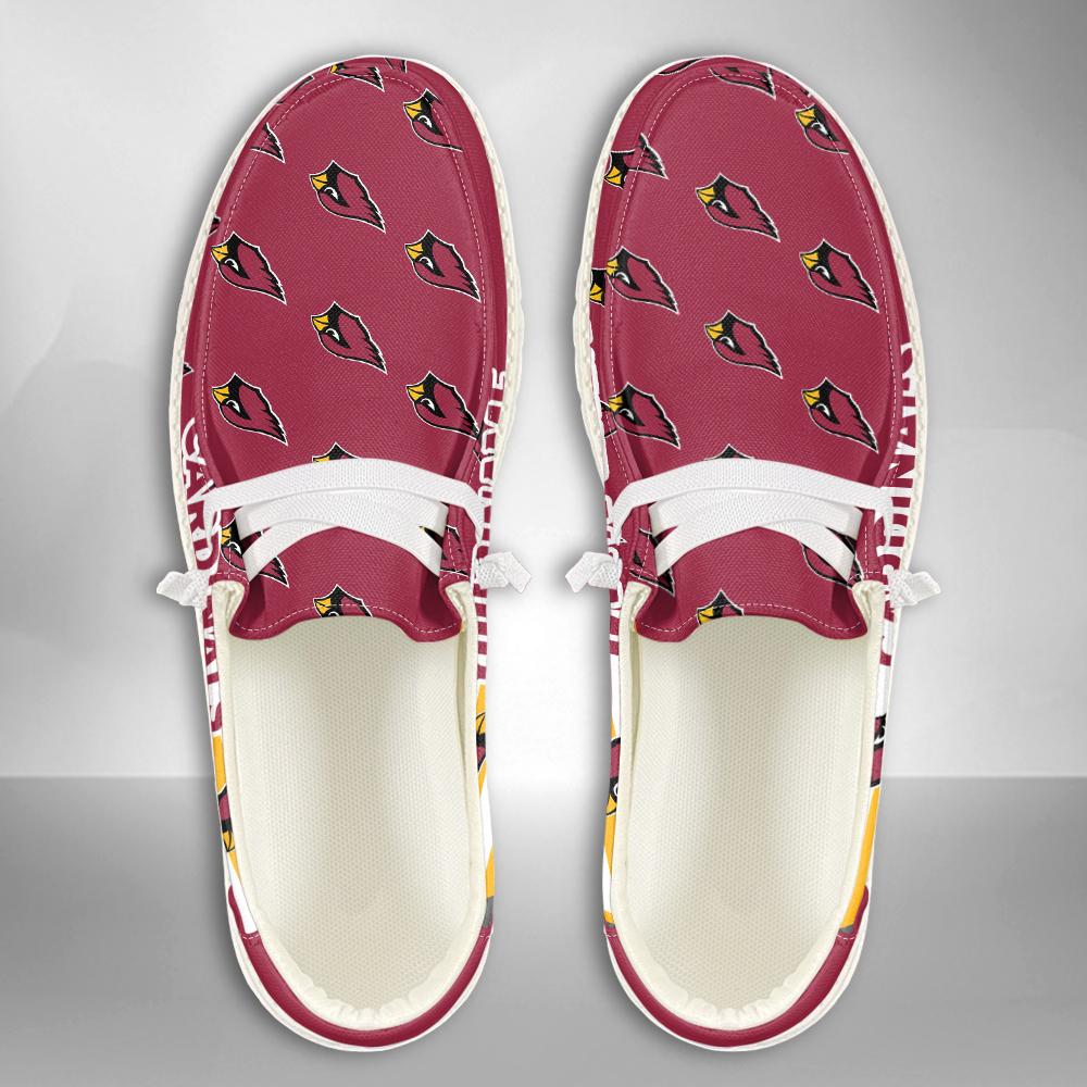 Healalio Arizona Cardinals Lace Up Loafers 2026