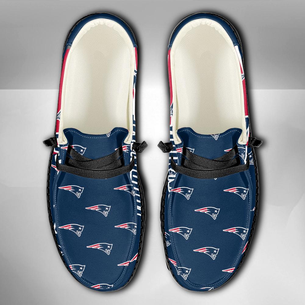 Healalio New England Patriots Lace Up Loafers 2026