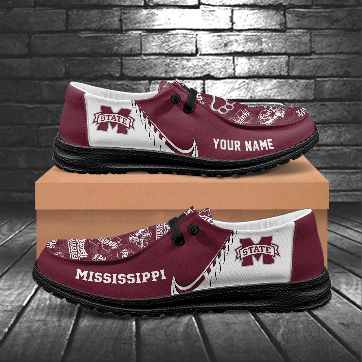 Mississippi State Bulldogs Lace Up Loafers 2026