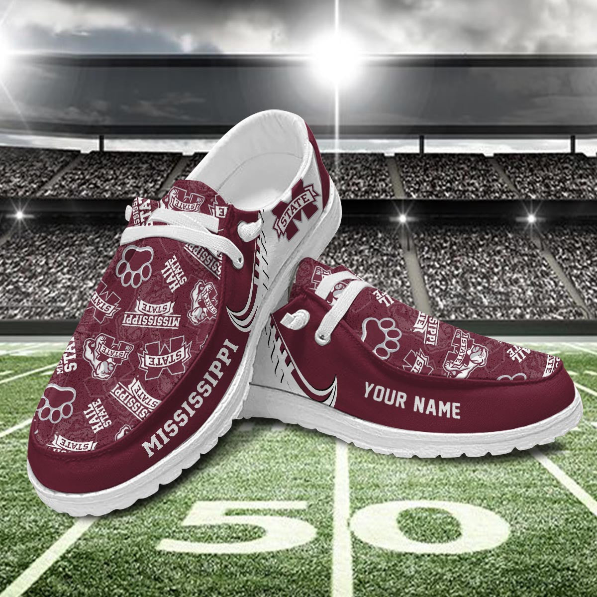 Mississippi State Bulldogs Lace Up Loafers 2026