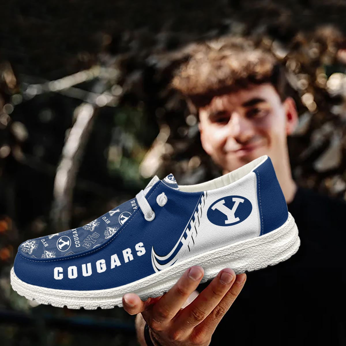 BYU Cougars Lace Up Loafers 2026