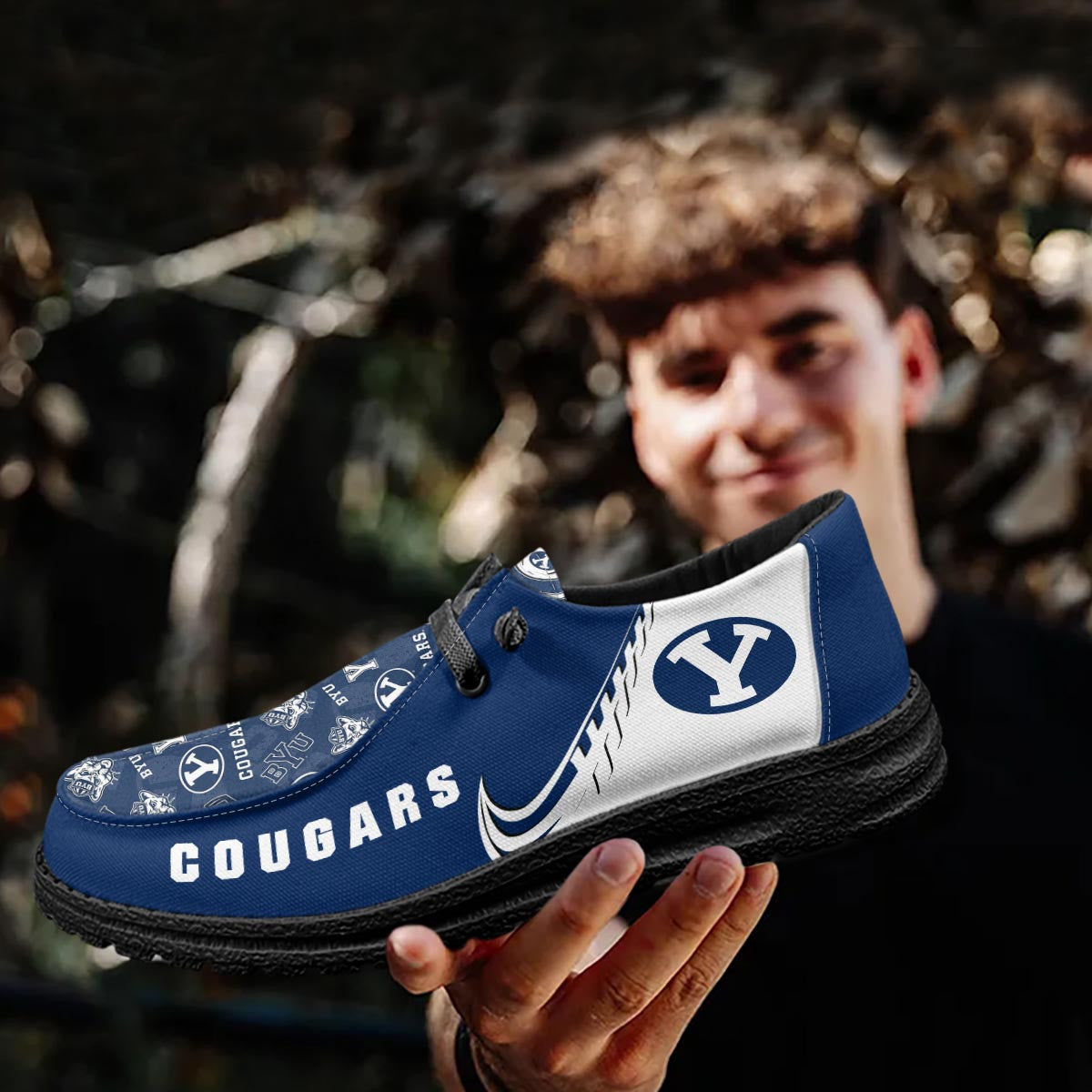 BYU Cougars Lace Up Loafers 2026