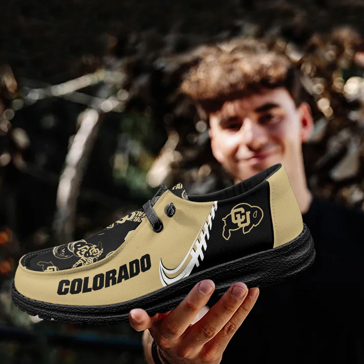 Colorado Buffaloes Lace Up Loafers 2026