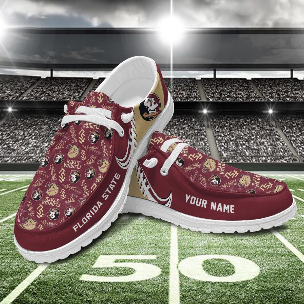 Florida State Seminoles Lace Up Loafers 2026