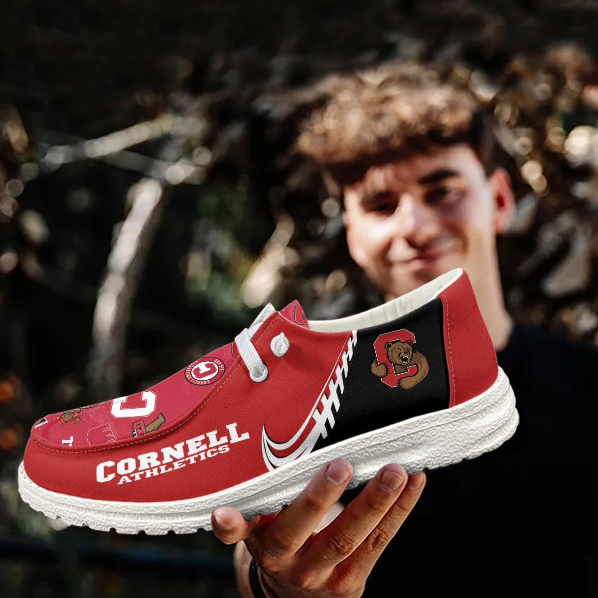 Cornell Big Red Lace Up Loafers 2026