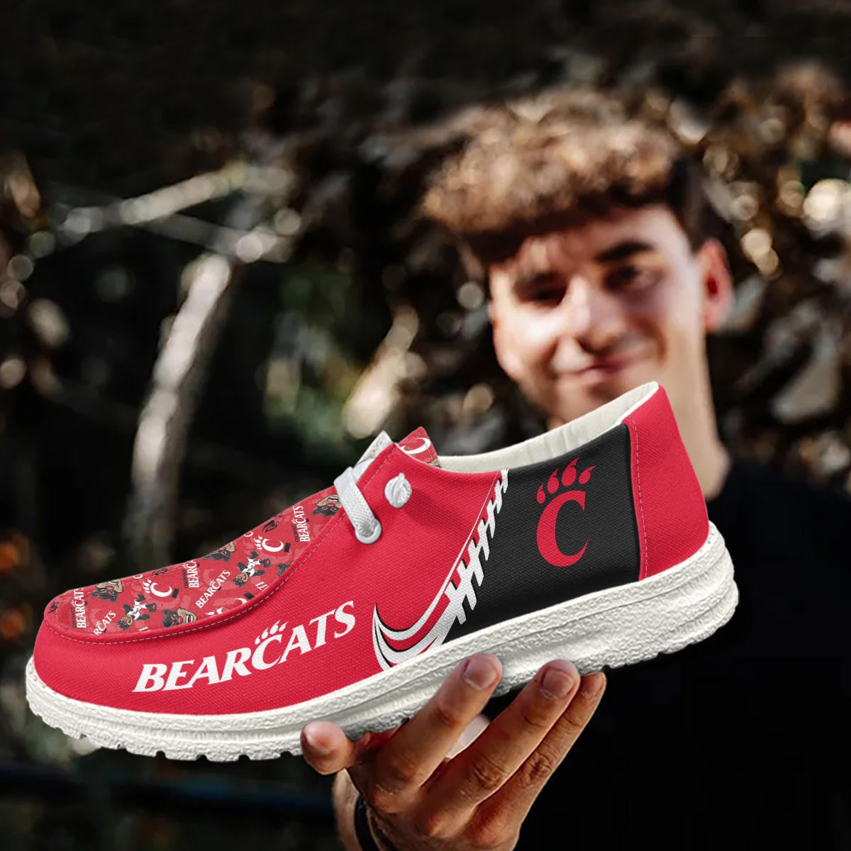 Cincinnati Bearcats Lace Up Loafers 2026