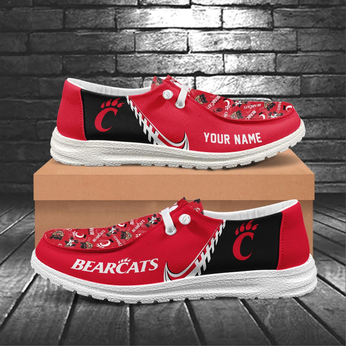 Cincinnati Bearcats Lace Up Loafers 2026