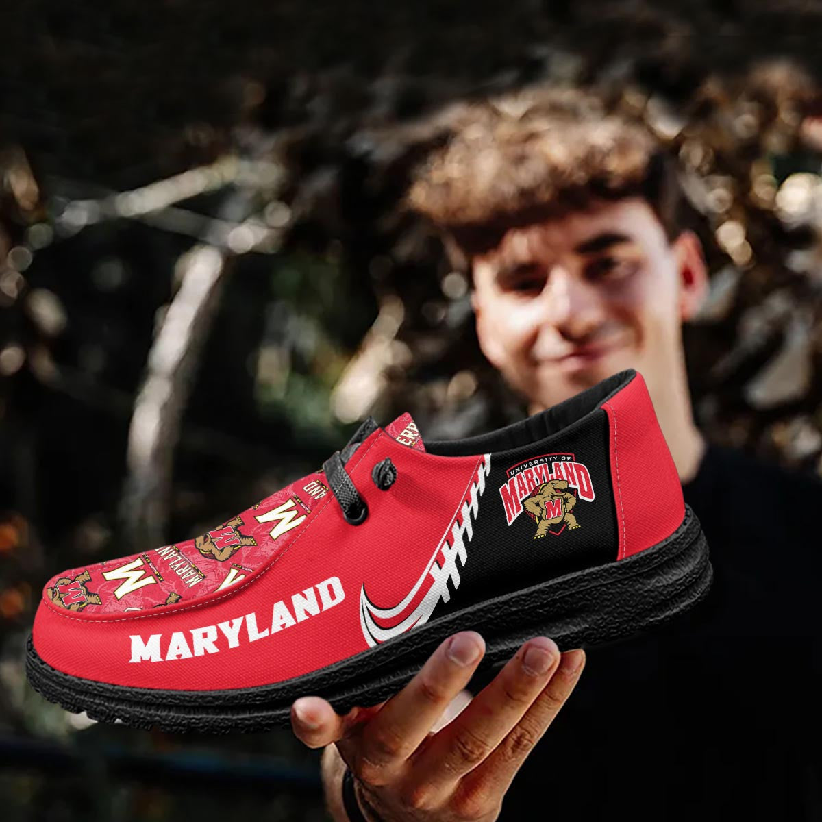 Maryland Terrapins Lace Up Loafers 2026