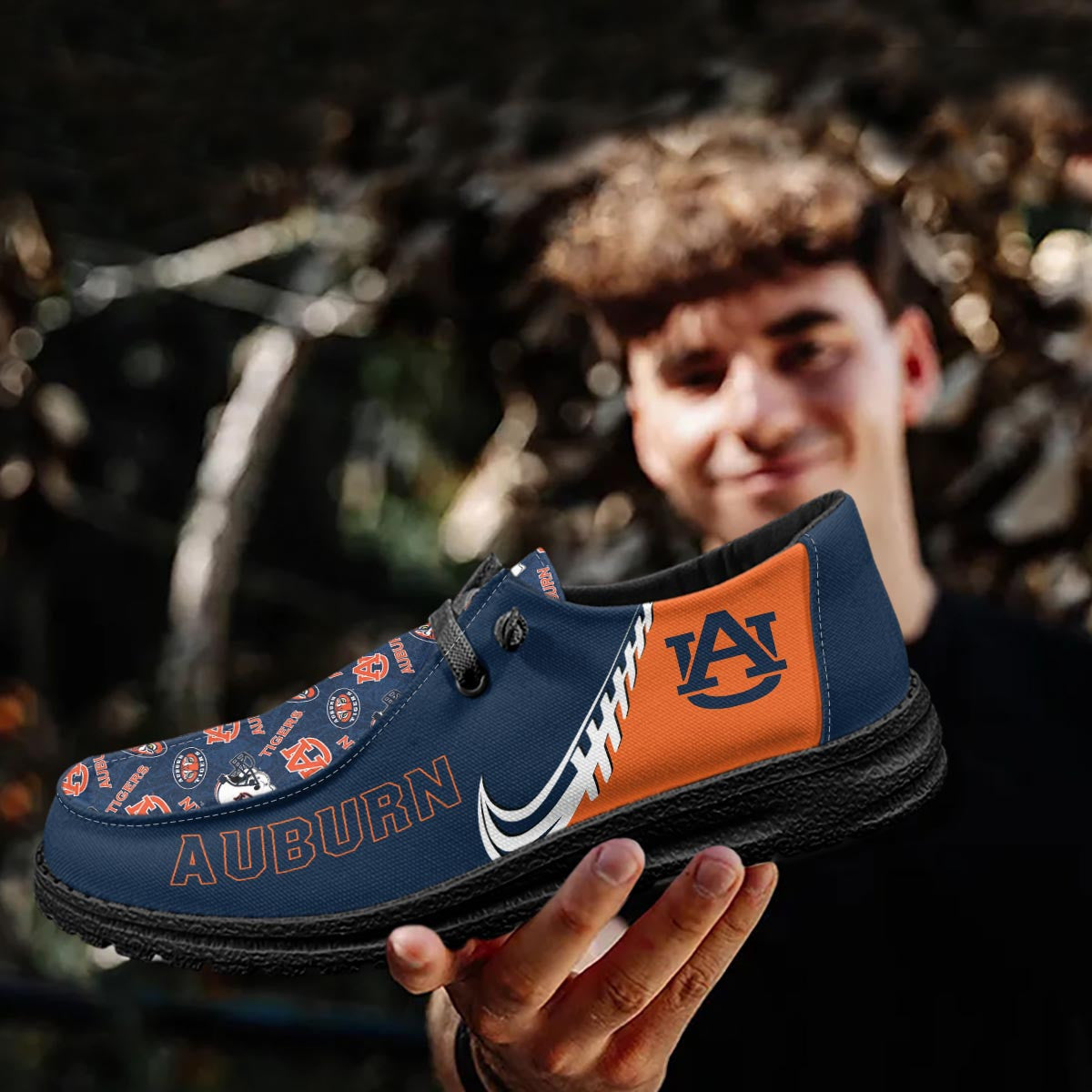 Auburn Tigers Lace Up Loafers 2026