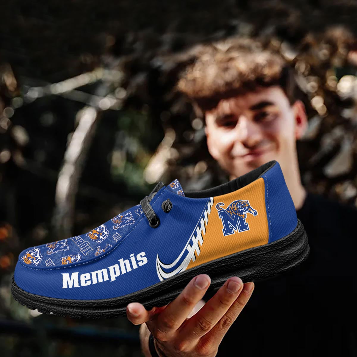Memphis Tigers Lace Up Loafers 2026