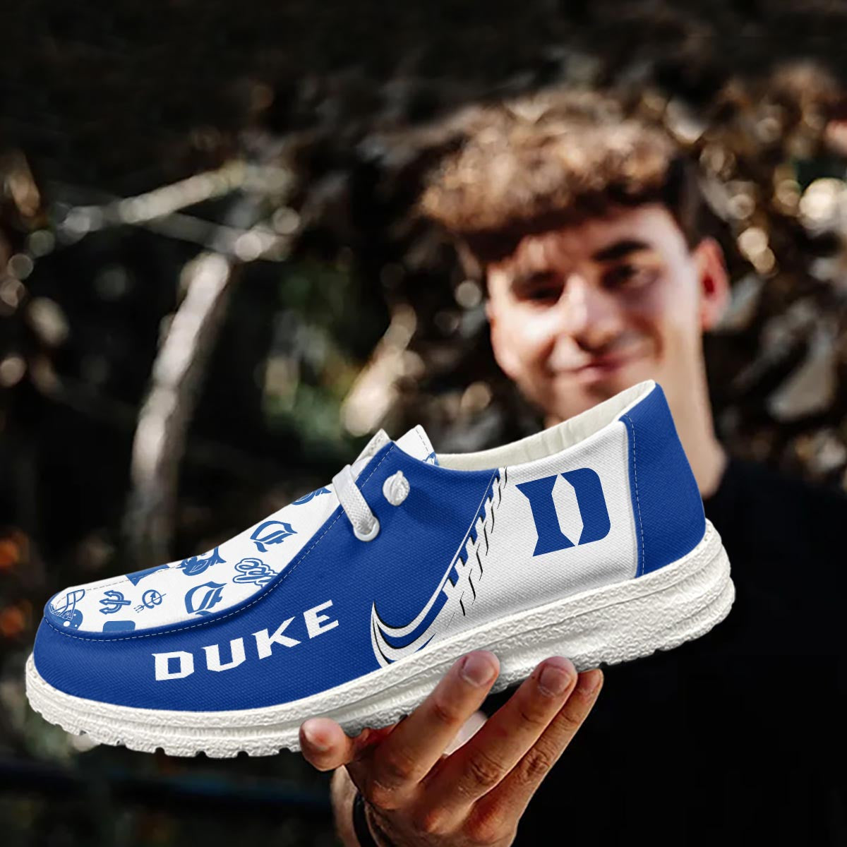 Duke Blue Devils Lace Up Loafers 2026