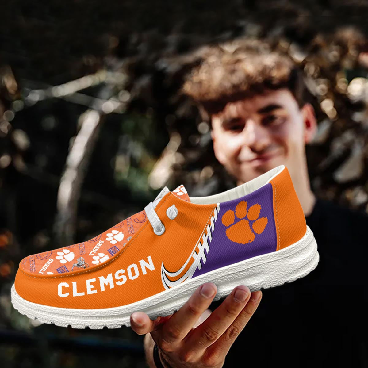 Clemson Tigers Lace Up Loafers 2026