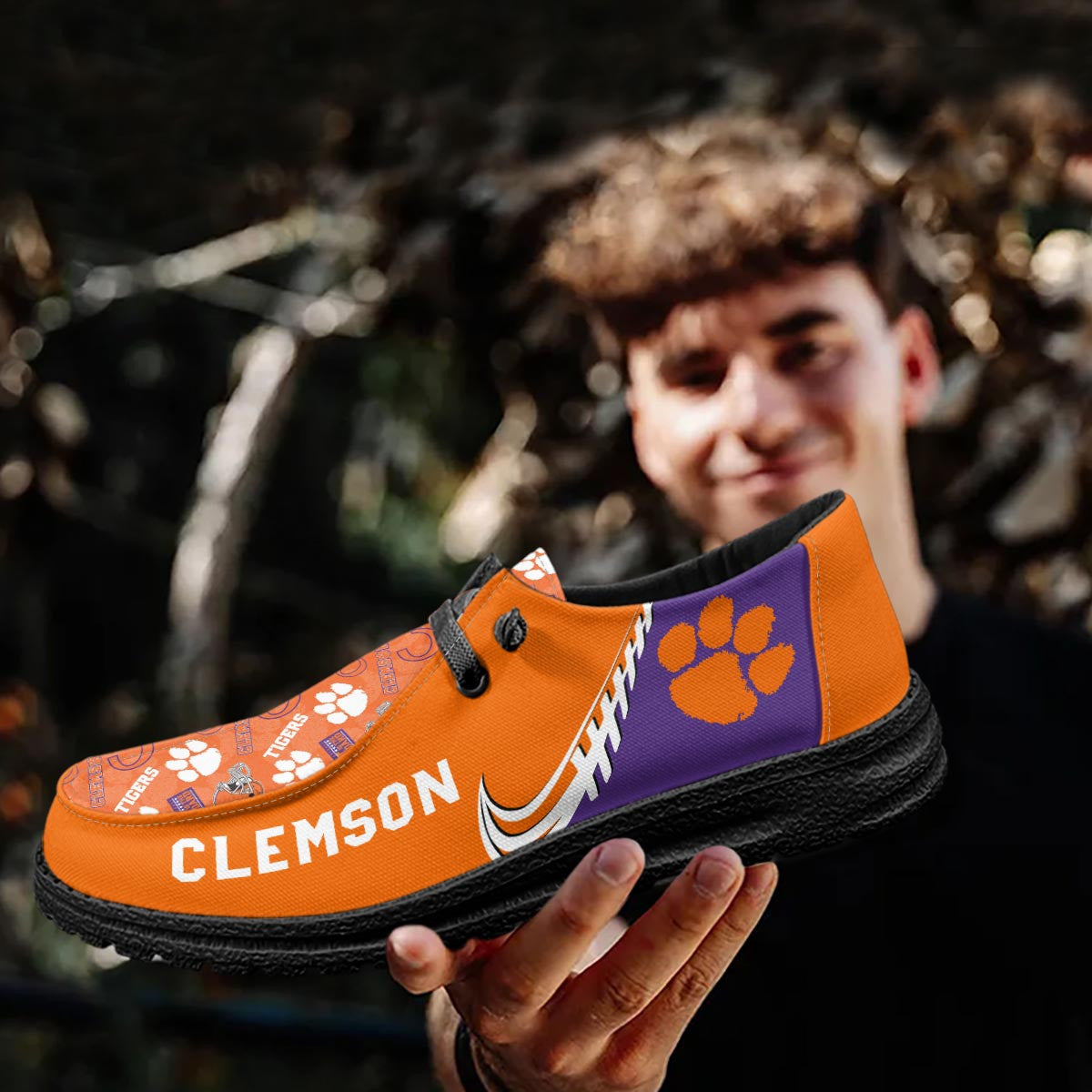 Clemson Tigers Lace Up Loafers 2026