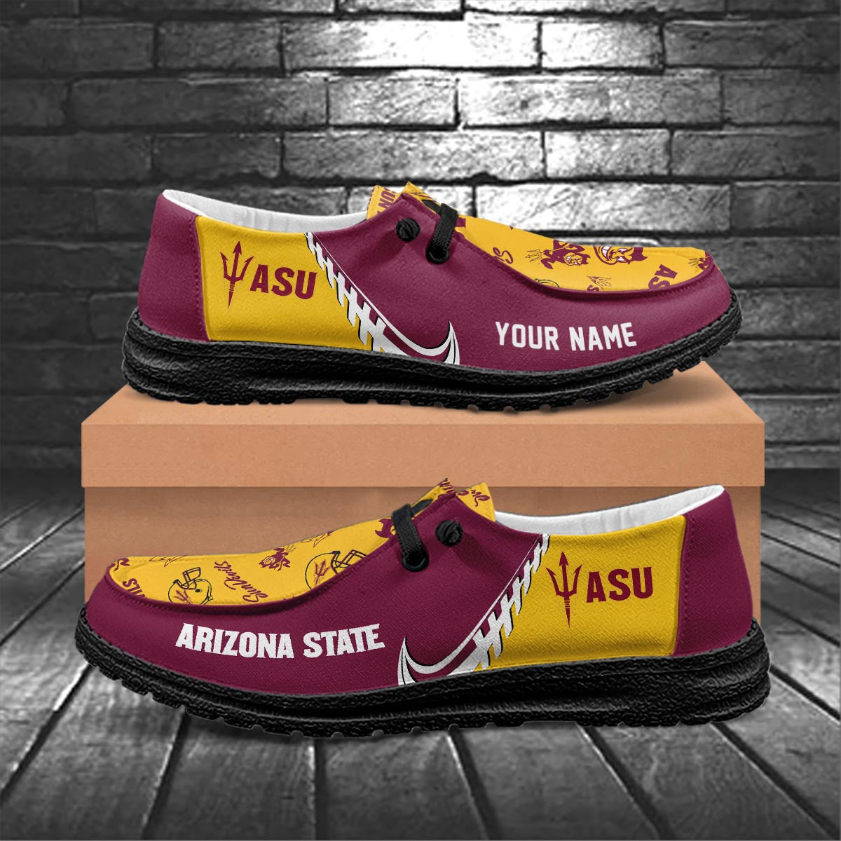 Arizona State Sun Devils Lace Up Loafers 2026