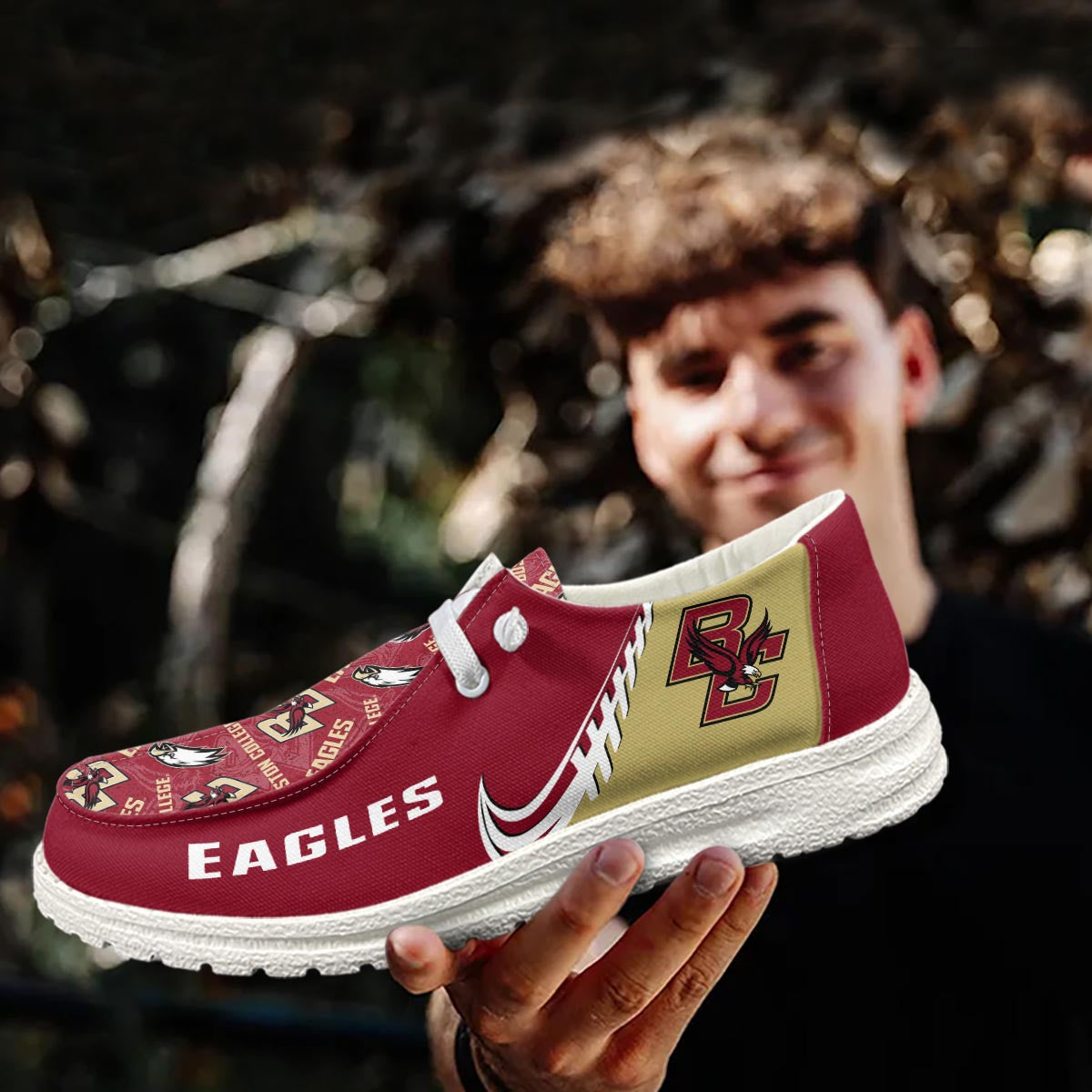 Boston College Eagles Lace Up Loafers 2026