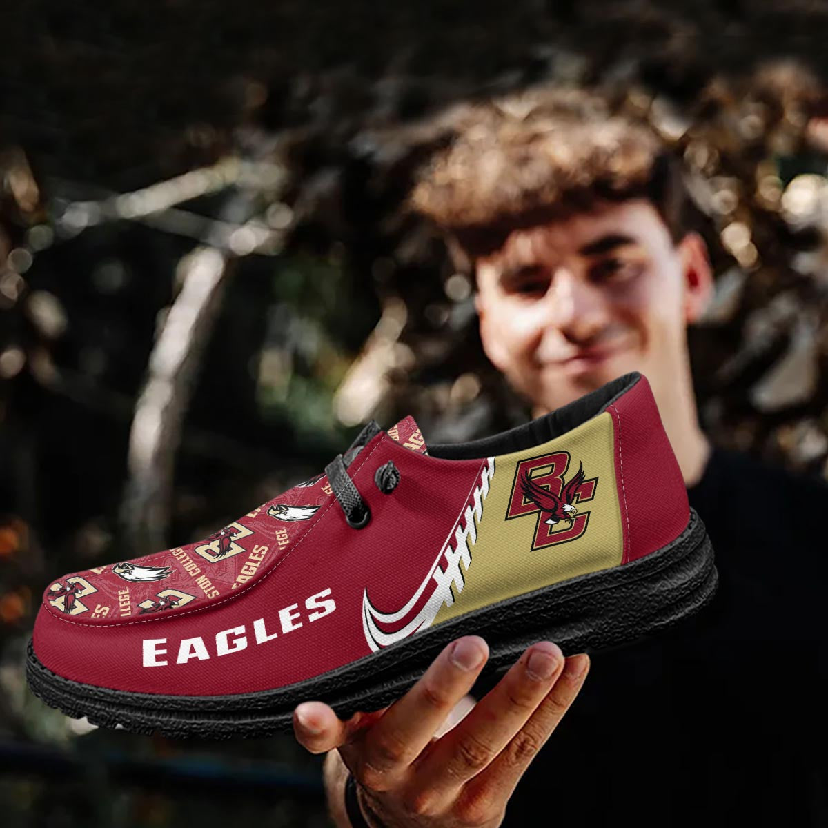 Boston College Eagles Lace Up Loafers 2026