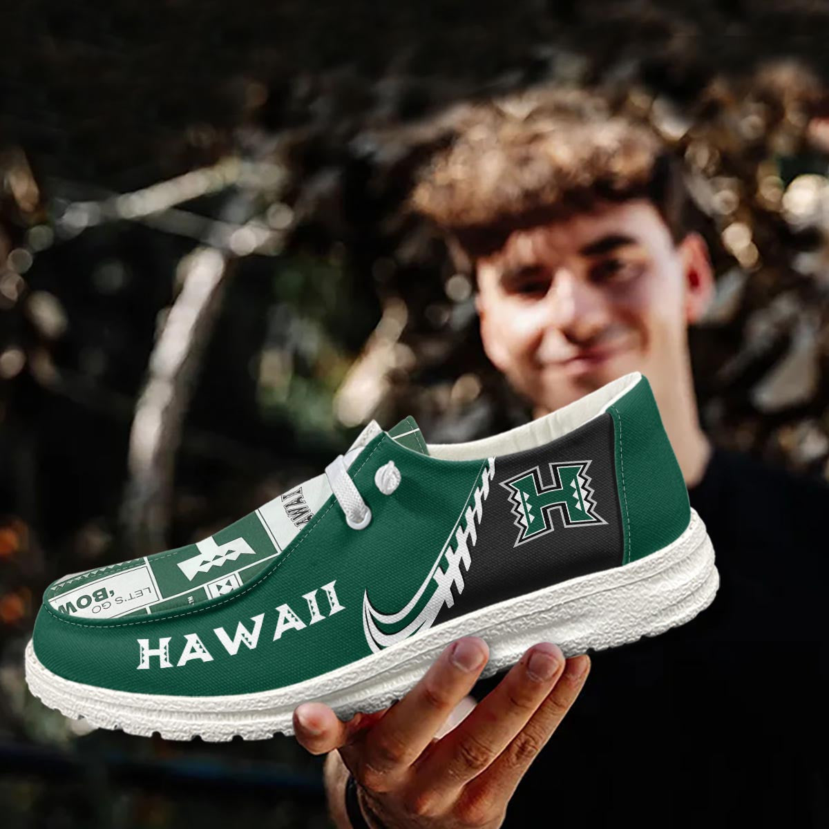 Hawaii Rainbow Warriors Lace Up Loafers 2026