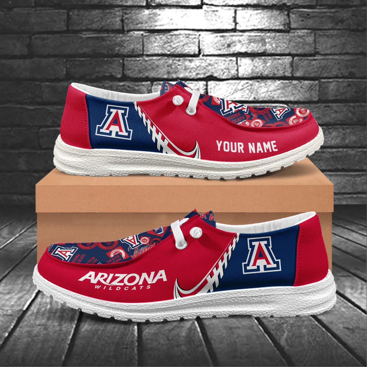 Arizona Wildcats Lace Up Loafers 2026