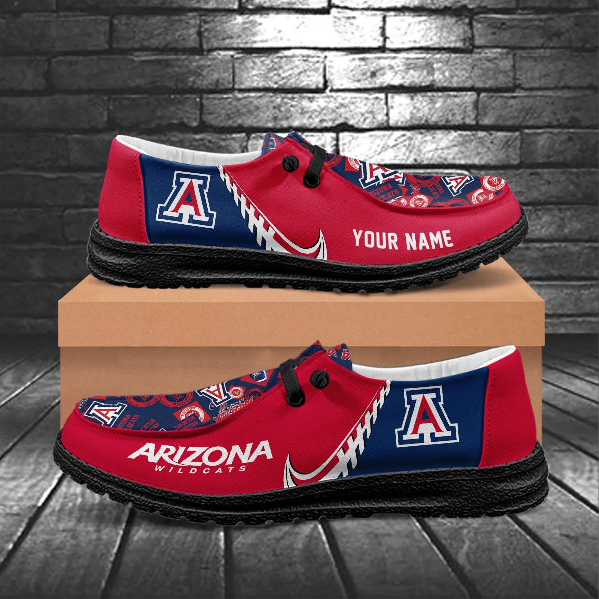 Arizona Wildcats Lace Up Loafers 2026