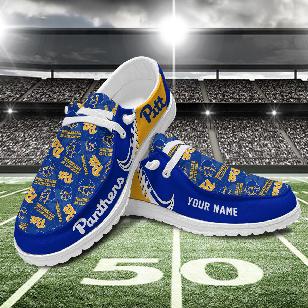 Pittsburgh Panthers Lace Up Loafers 2026