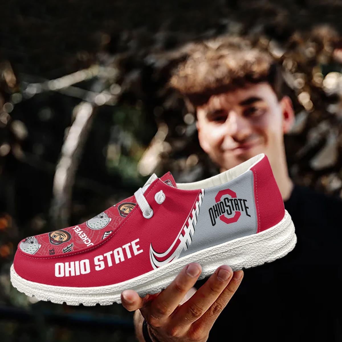Ohio State Buckeyes Lace Up Loafers 2026