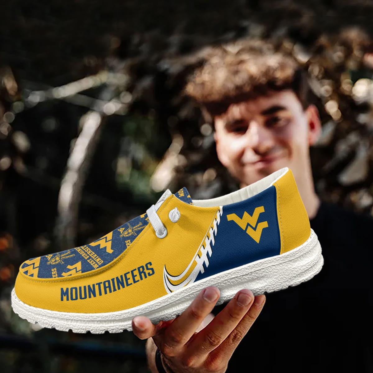 West Virginia Mountaineers Lace Up Loafers 2026