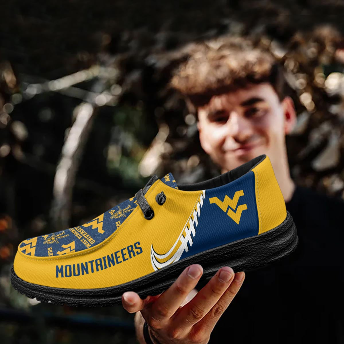 West Virginia Mountaineers Lace Up Loafers 2026