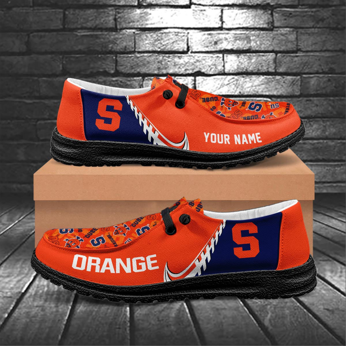 Syracuse Orange Lace Up Loafers 2026