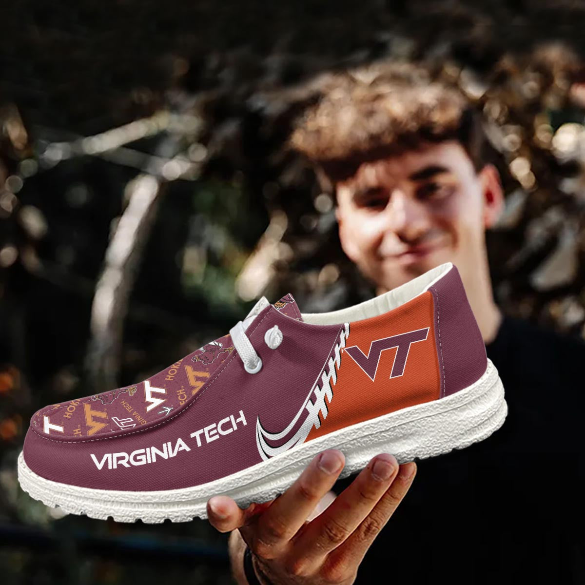 Virginia Tech Hokies Lace Up Loafers 2026