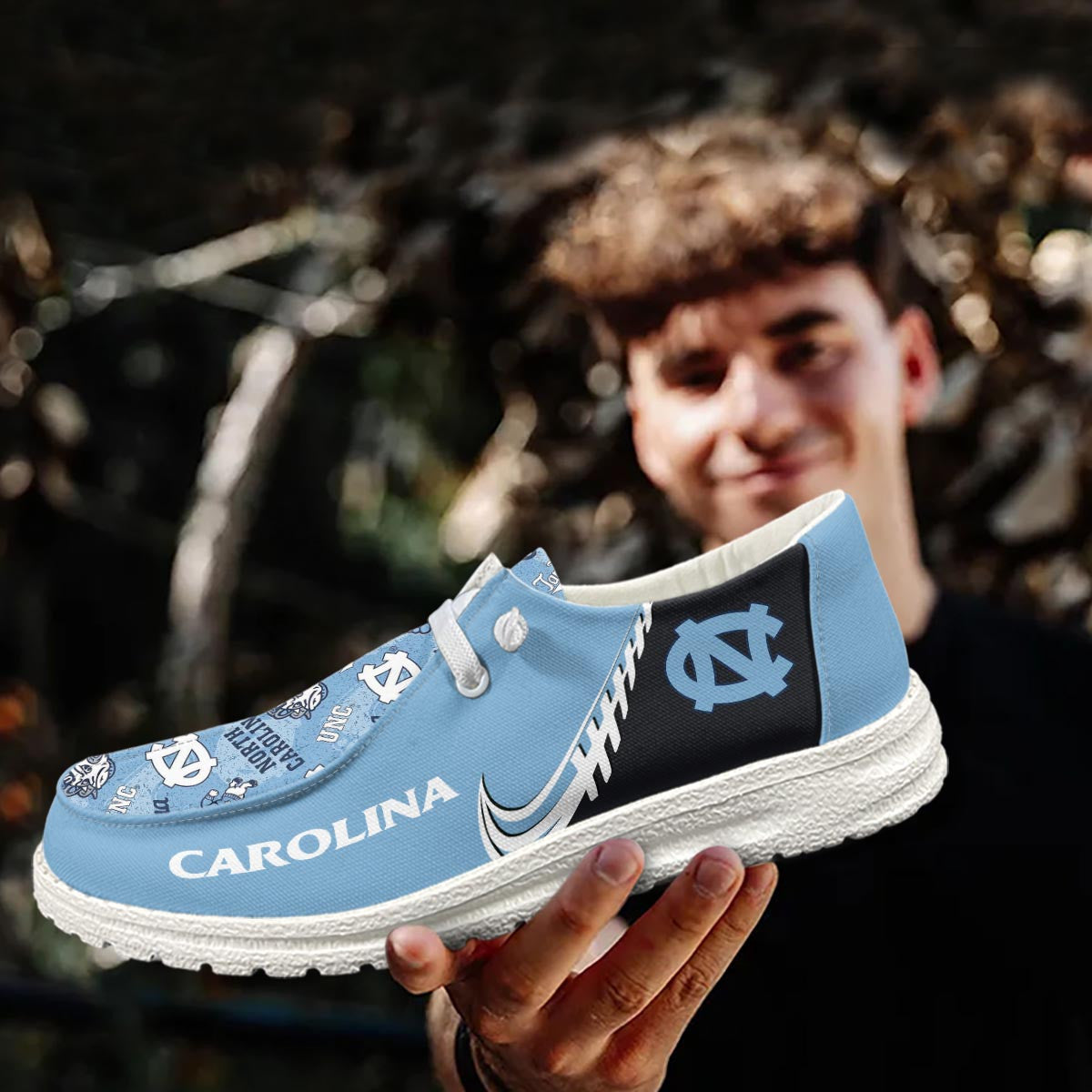 North Carolina Tar Heels Lace Up Loafers 2026