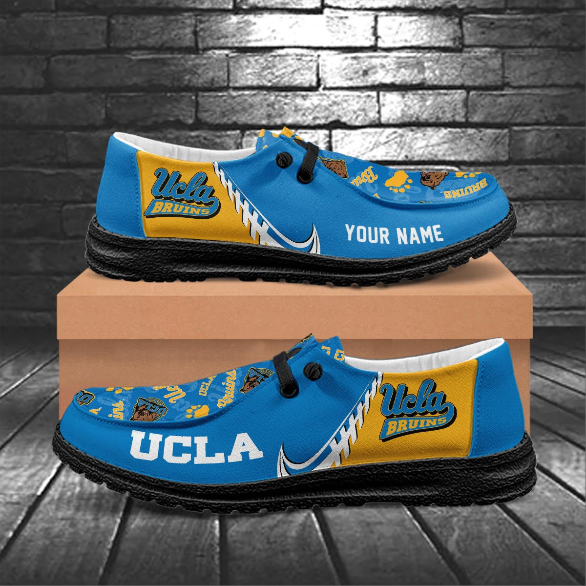 UCLA Bruins Lace Up Loafers 2026