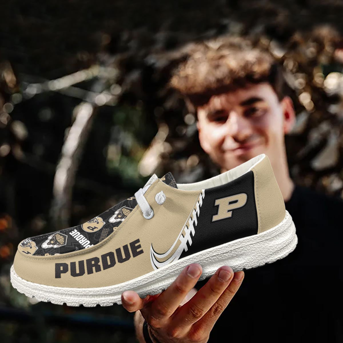 Purdue Boilermakers Lace Up Loafers 2026