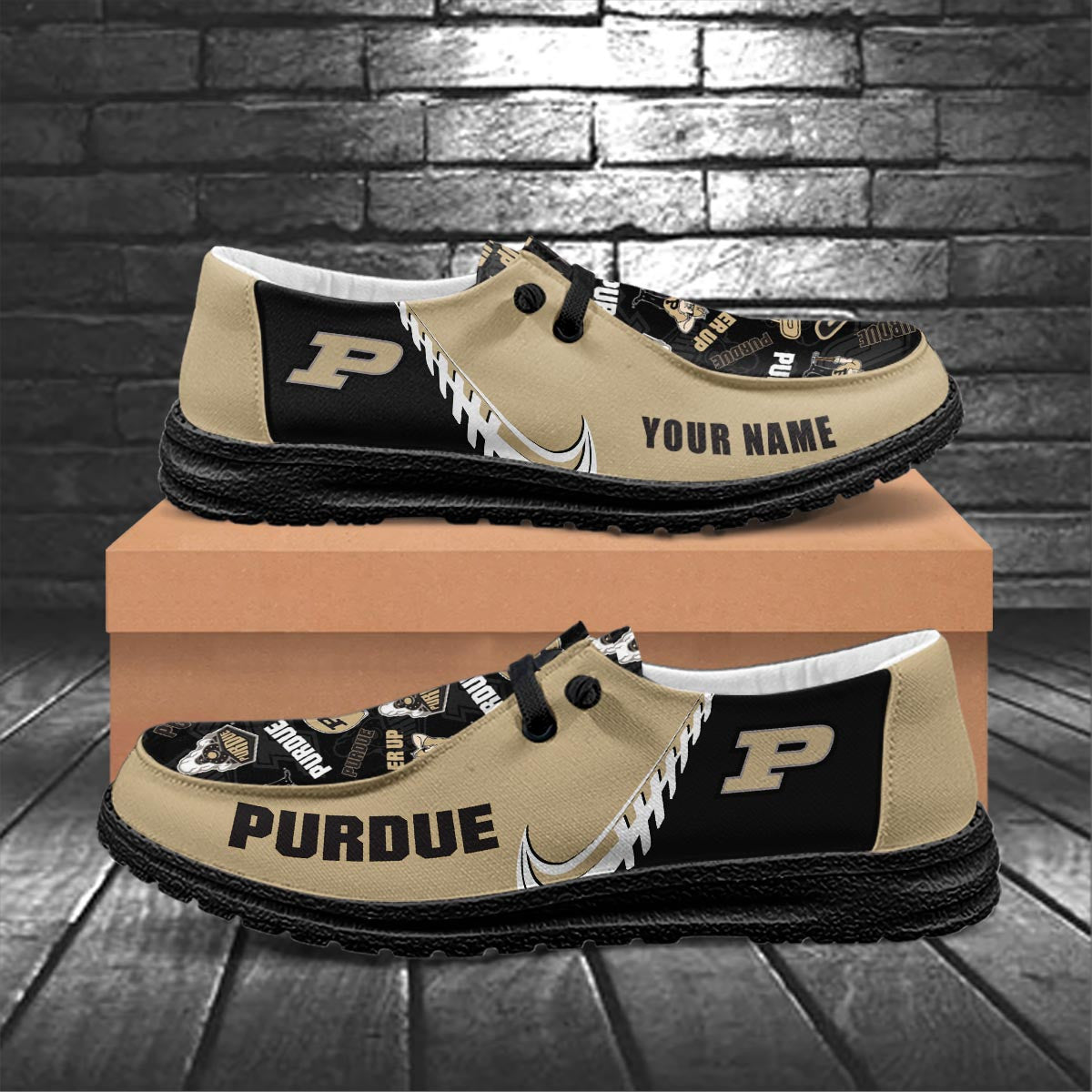 Purdue Boilermakers Lace Up Loafers 2026
